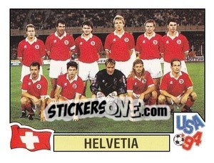 Sticker Equipe - Campeonato De Futebol Mundial 1994 - Panini