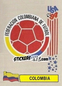 Cromo Insígnia - Campeonato De Futebol Mundial 1994 - Panini