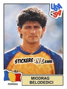 Cromo Miodrag Belodedici - Campeonato De Futebol Mundial 1994 - Panini