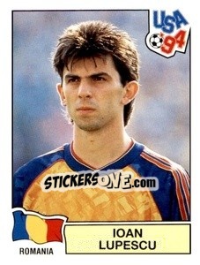 Sticker Ioan Lupescu - Campeonato De Futebol Mundial 1994 - Panini