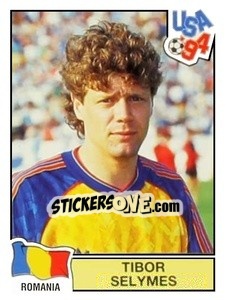 Sticker Tibor Selymes - Campeonato De Futebol Mundial 1994 - Panini
