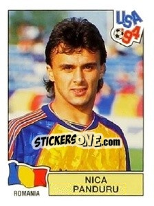 Sticker Nica Panduru - Campeonato De Futebol Mundial 1994 - Panini