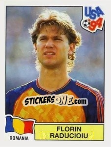 Cromo Florin Raducioiu - Campeonato De Futebol Mundial 1994 n. 89 - Panini
