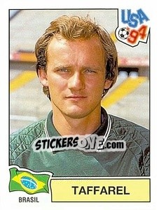 Sticker Taffarel - Campeonato De Futebol Mundial 1994 n. 92 - Panini