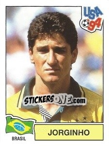 Sticker Jorginho - Campeonato De Futebol Mundial 1994 - Panini