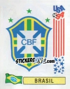 Sticker Insígnia - Campeonato De Futebol Mundial 1994 - Panini