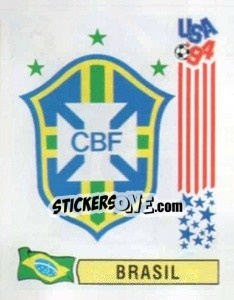 Cromo Insígnia - Campeonato De Futebol Mundial 1994 - Panini