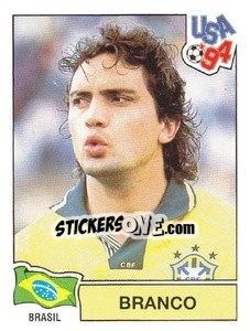 Sticker Branco - Campeonato De Futebol Mundial 1994 - Panini