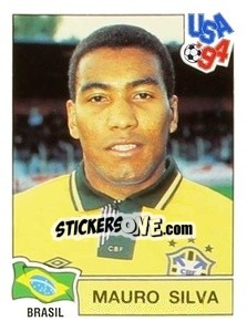 Sticker Mauro Silva - Campeonato De Futebol Mundial 1994 n. 101 - Panini
