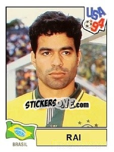 Sticker Rai - Campeonato De Futebol Mundial 1994 - Panini