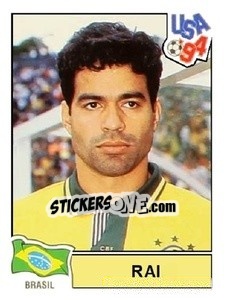 Sticker Rai - Campeonato De Futebol Mundial 1994 n. 102 - Panini