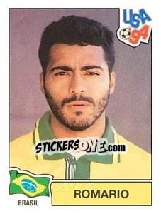 Cromo Romario - Campeonato De Futebol Mundial 1994 - Panini