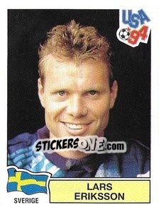 Sticker Lars Eriksson - Campeonato De Futebol Mundial 1994 - Panini