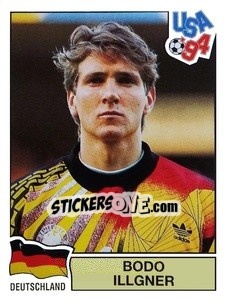 Sticker Bodo Illgner - Campeonato De Futebol Mundial 1994 n. 168 - Panini