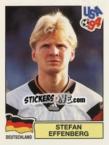 Figurina Stefan Effenberg - Campeonato De Futebol Mundial 1994 - Panini