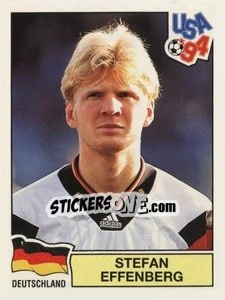 Sticker Stefan Effenberg - Campeonato De Futebol Mundial 1994 n. 176 - Panini