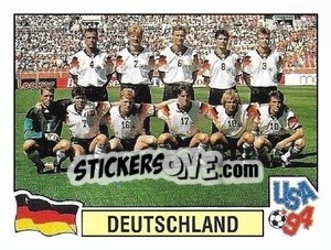 Sticker Equipe - Campeonato De Futebol Mundial 1994 n. 181 - Panini