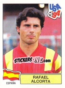 Sticker Rafael Alcorta - Campeonato De Futebol Mundial 1994 n. 190 - Panini