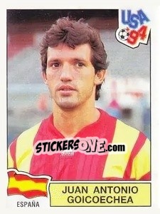 Figurina Juan Antonio Goicoechea - Campeonato De Futebol Mundial 1994 n. 202 - Panini