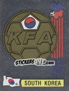 Sticker Insígnia - Campeonato De Futebol Mundial 1994 - Panini