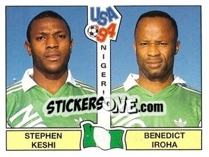 Cromo Stephen Keshi / Benedict Iroha