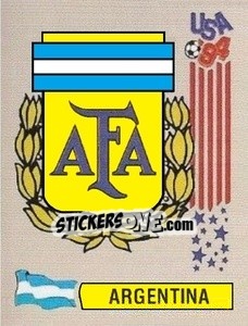 Sticker Insígnia - Campeonato De Futebol Mundial 1994 - Panini