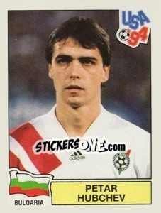 Sticker Petar Hubchev - Campeonato De Futebol Mundial 1994 - Panini