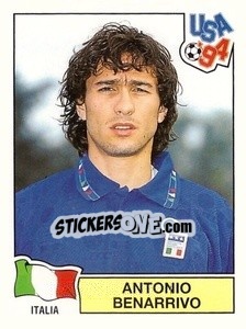 Sticker Antonio Benarrivo - Campeonato De Futebol Mundial 1994 - Panini