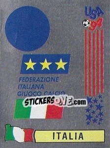 Sticker Insígnia - Campeonato De Futebol Mundial 1994 n. 306 - Panini
