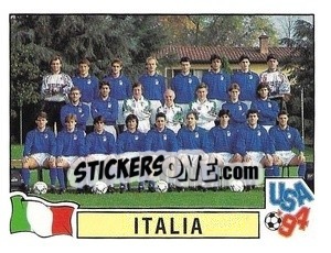 Sticker Equipe - Campeonato De Futebol Mundial 1994 n. 315 - Panini