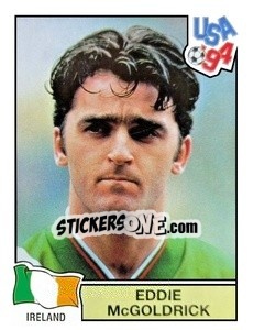 Sticker Eddie McGoldrick - Campeonato De Futebol Mundial 1994 - Panini