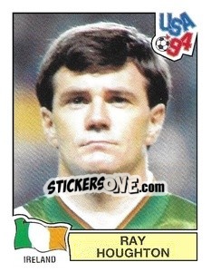 Sticker Ray Houghton - Campeonato De Futebol Mundial 1994 n. 332 - Panini