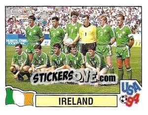 Sticker Equipe - Campeonato De Futebol Mundial 1994 - Panini