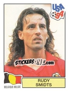 Sticker Rudy Smidts - Campeonato De Futebol Mundial 1994 n. 383 - Panini