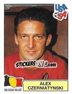 Sticker Alex Czerniatynski - Campeonato De Futebol Mundial 1994 - Panini