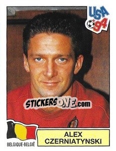 Sticker Alex Czerniatynski - Campeonato De Futebol Mundial 1994 n. 394 - Panini