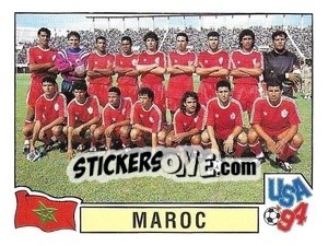 Sticker Equipe - Campeonato De Futebol Mundial 1994 n. 410 - Panini