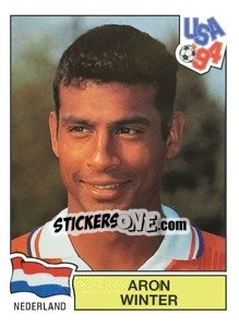 Sticker Aron Winter - Campeonato De Futebol Mundial 1994 - Panini