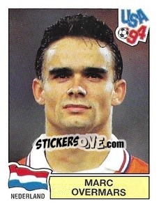 Sticker Marc Overmars - Campeonato De Futebol Mundial 1994 - Panini