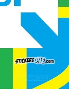 Sticker Insígnia (puzzle 11) - Campeonato De Futebol Mundial 1994 n. 455 - Panini