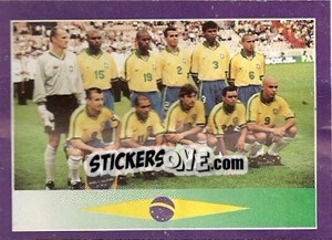 Sticker Brasil - World Cup 1998 - Diamond