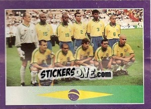 Sticker Brasil - World Cup 1998 n. 3 - Diamond