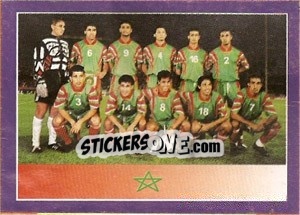Sticker Maroc - World Cup 1998 - Diamond