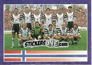 Sticker Norway - World Cup 1998 - Diamond