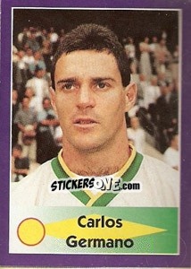 Cromo Carlos Germano - World Cup 1998 - Diamond