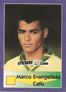 Cromo Marco Evangelista Cafu