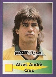 Cromo Alves André Cruz - World Cup 1998 - Diamond