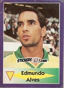 Sticker Edmundo Alves - World Cup 1998 - Diamond