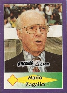Sticker Mario Zagallo - World Cup 1998 - Diamond