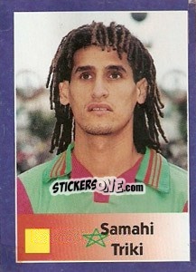 Cromo Samahi Triki - World Cup 1998 - Diamond